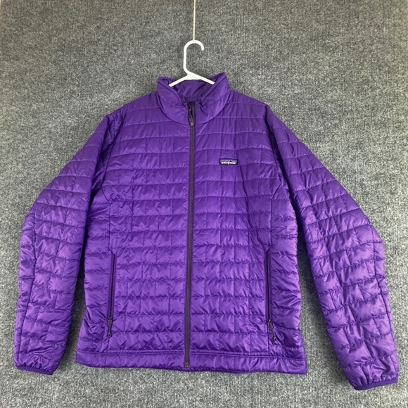 Jacket Purple Patagonia Nano Puff Insulated Full Zip Men's Medium - Picture 2 of 16